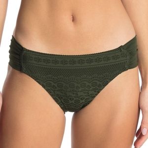 NWOT BECCA Crochet American Swimsuit Botto…